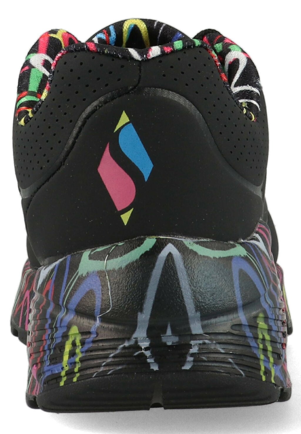 Низкие кеды Street Uno Lite Lovely Luv Jgol Skechers, черный — фото 3