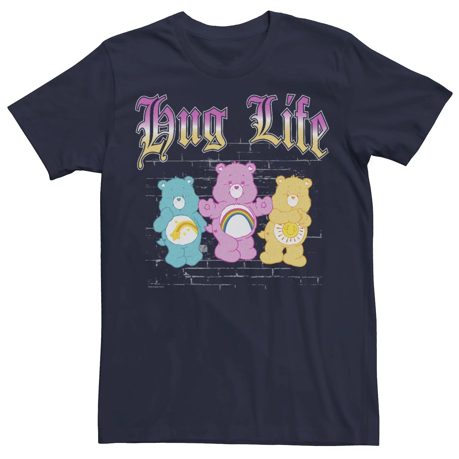 

Мужская футболка Care Bears Hug Life Licensed Character