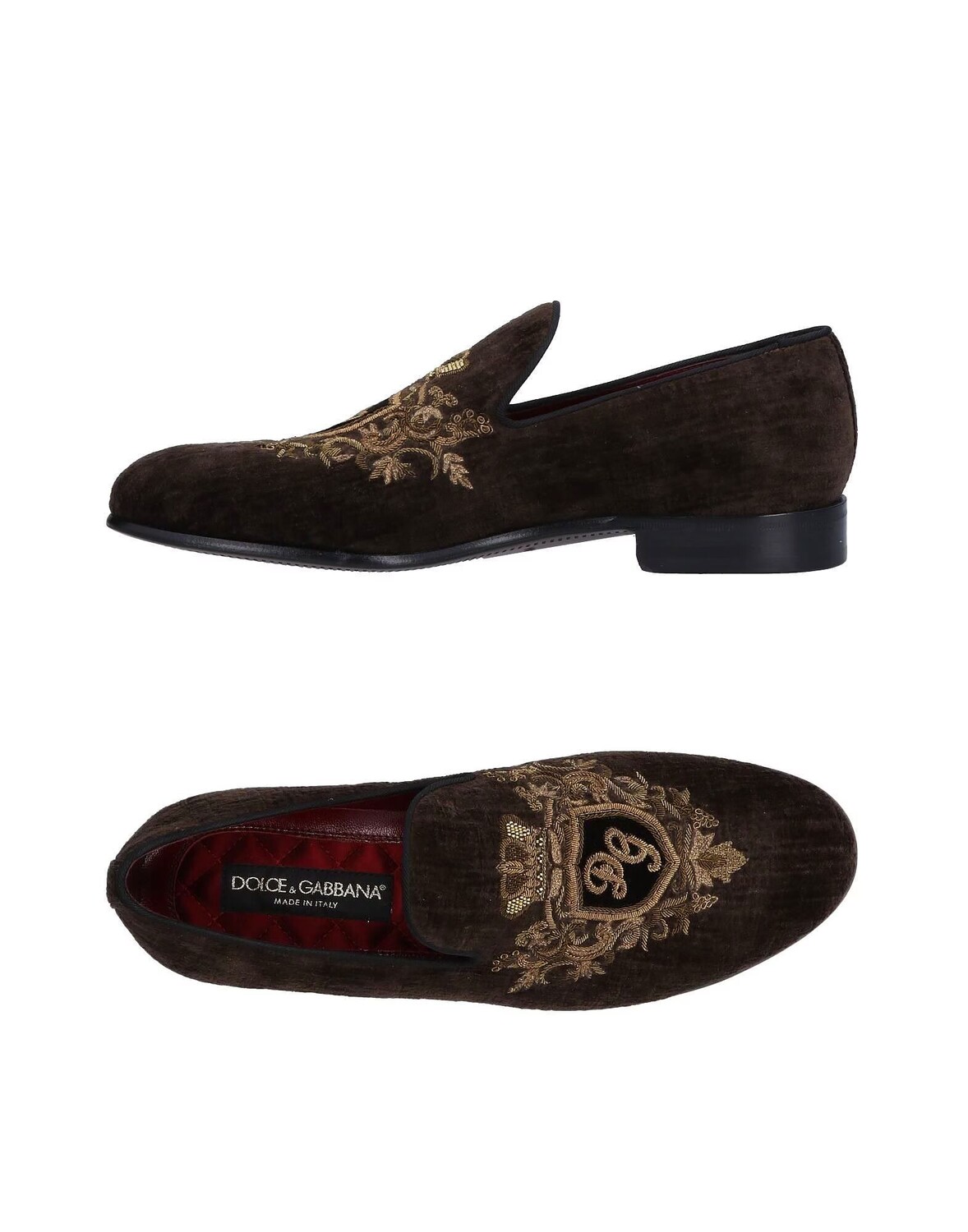 

Лоферы Dolce&Gabbana, темно-коричневый