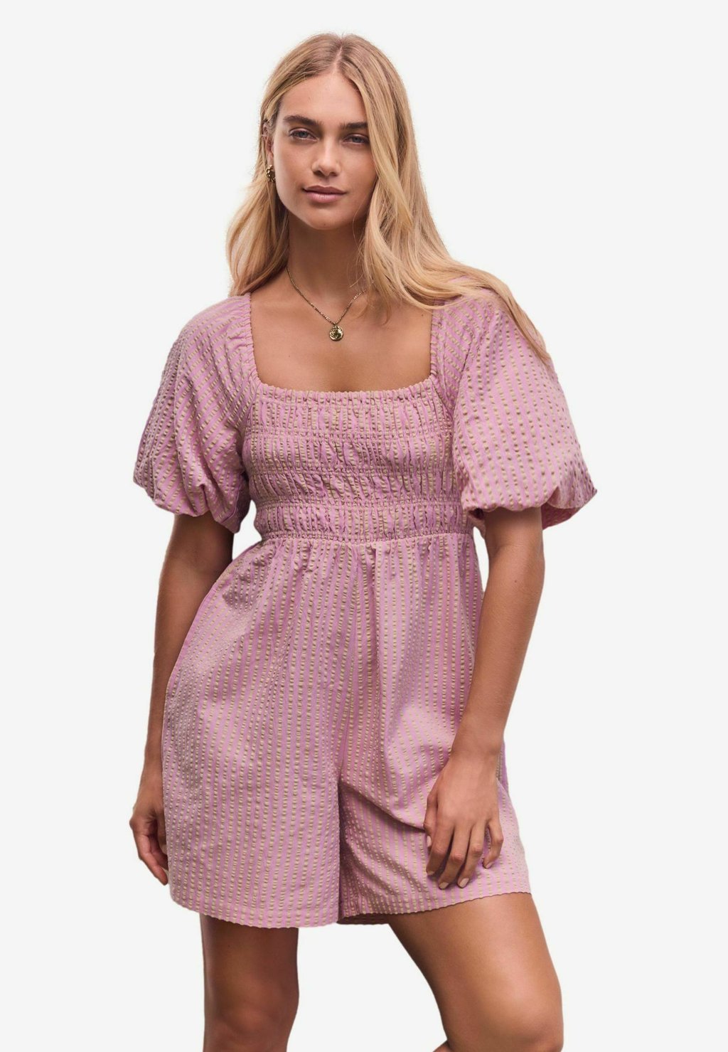

Комбинезон REGULAR FIT - OFF SHOULDER TEXTURED Next, розовый
