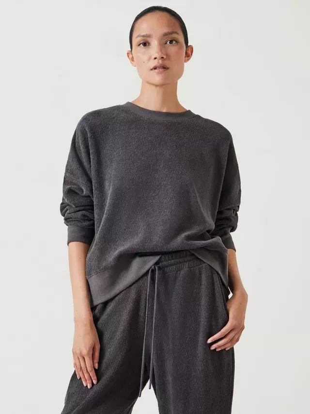 

Толстовка HUSH Marley Relaxed, цвет washed/grey