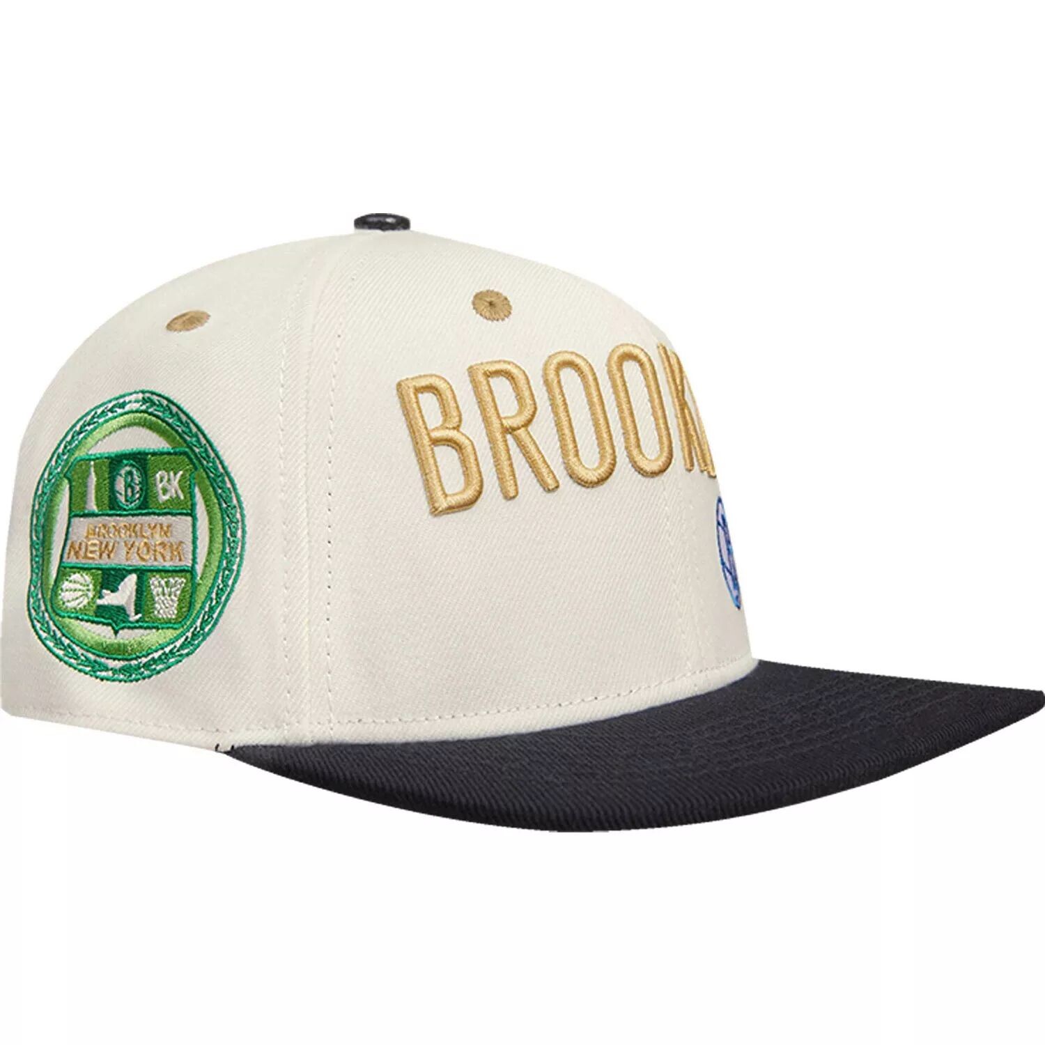 

Мужская кремовая/черная кепка Snapback с обложкой альбома Brooklyn Nets