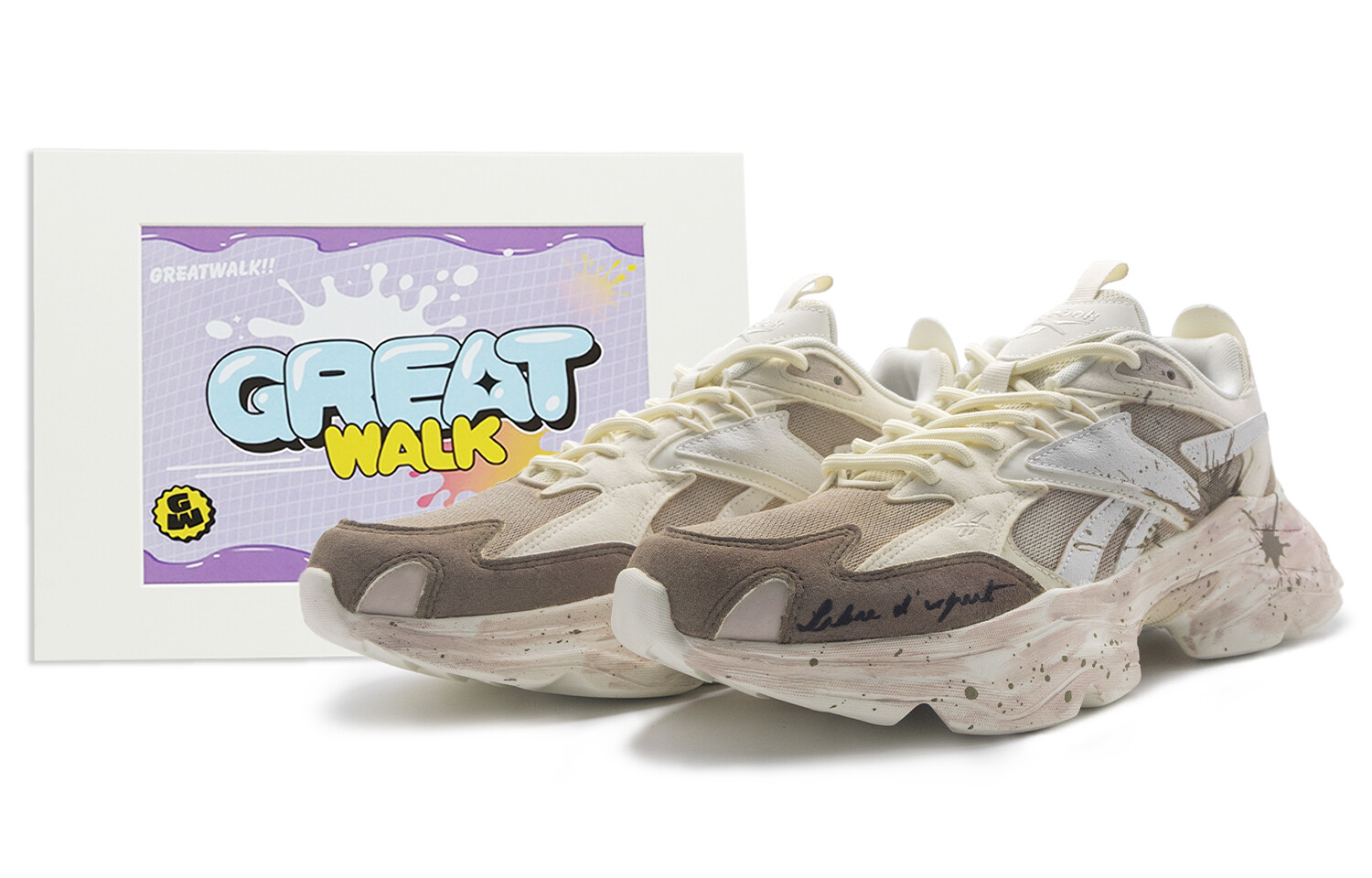

Кроссовки Reebok Royal Bridge Lifestyle Shoes Unisex Low-top Yellow/White, хаки