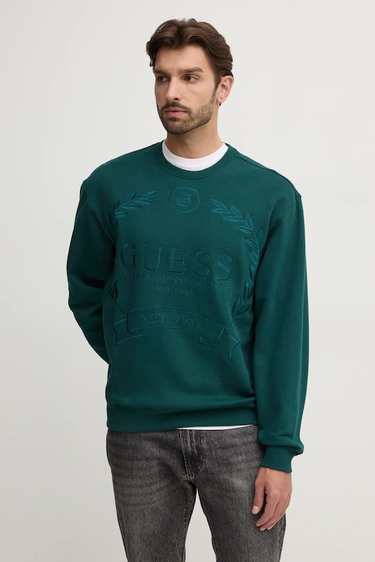

Толстовка ROY Guess, зеленый