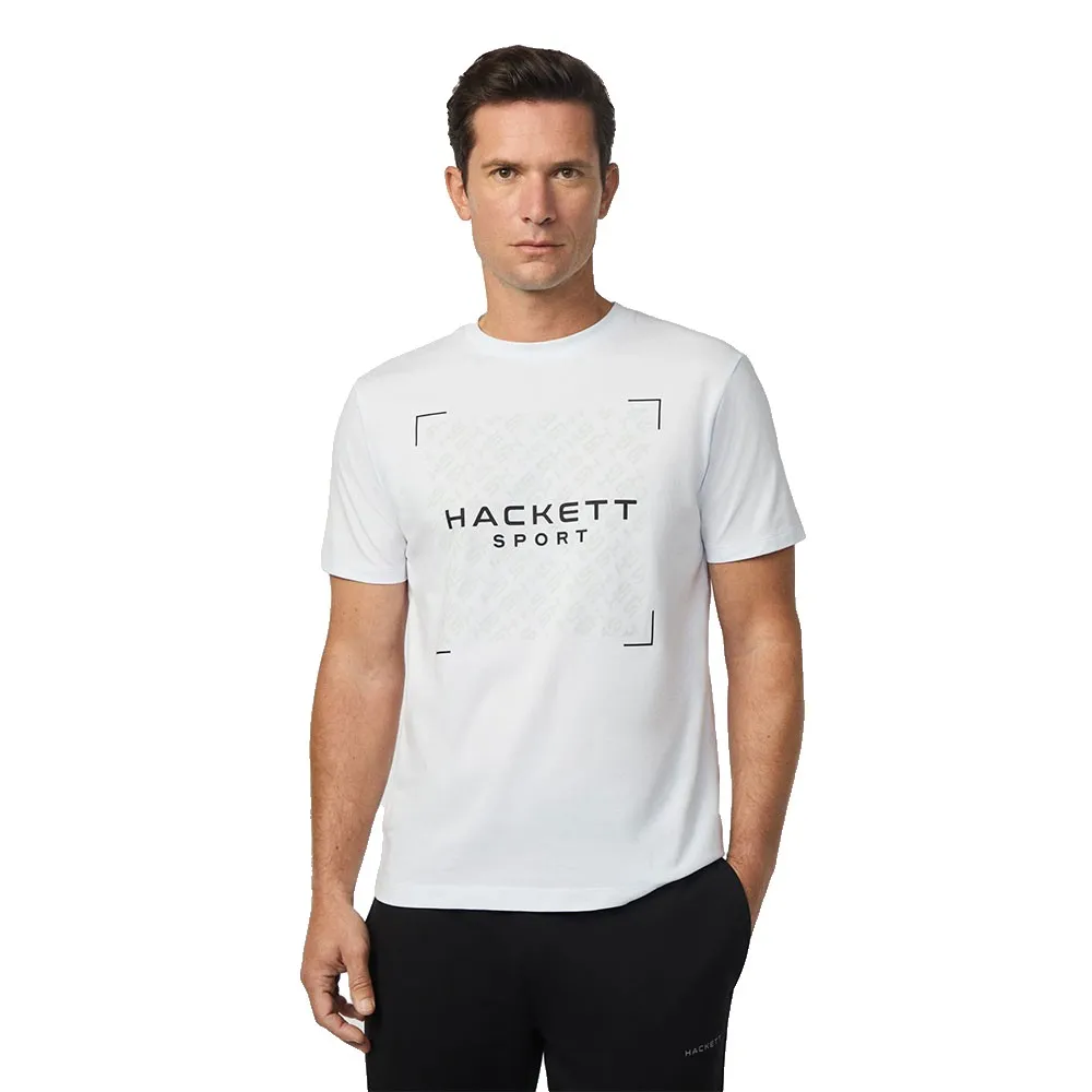 

Футболка с коротким рукавом Hackett Monogram, белый