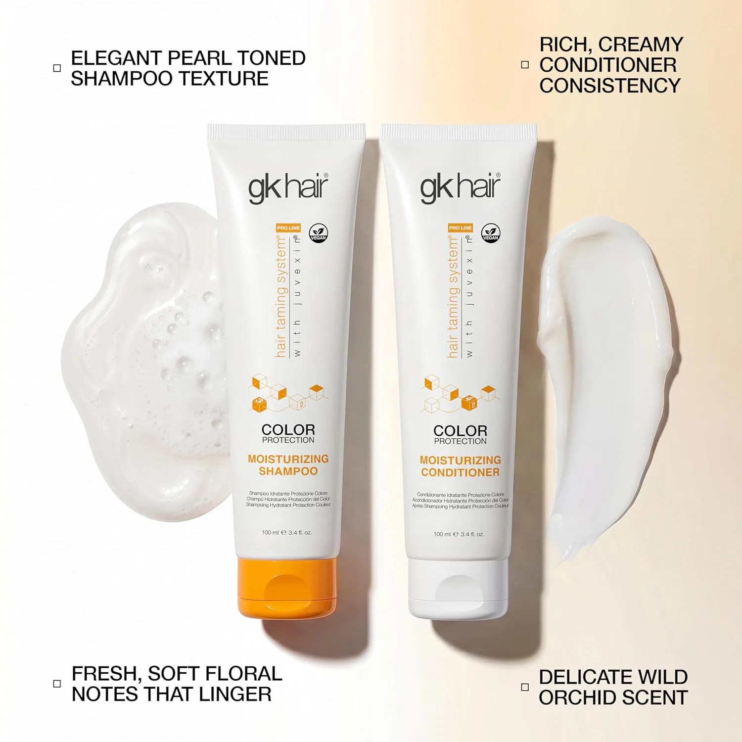 Увлажняющий шампунь и кондиционер GK HAIR Global Keratin, 100 мл Gk Hair — фото 4