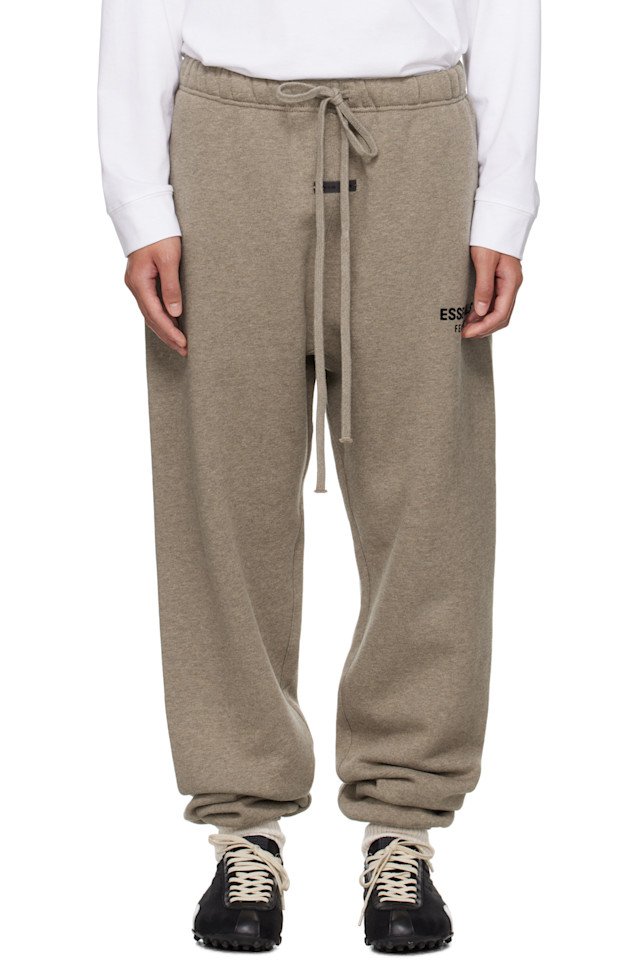 

Классические спортивные брюки Fear Of God Essentials, цвет homestead heather