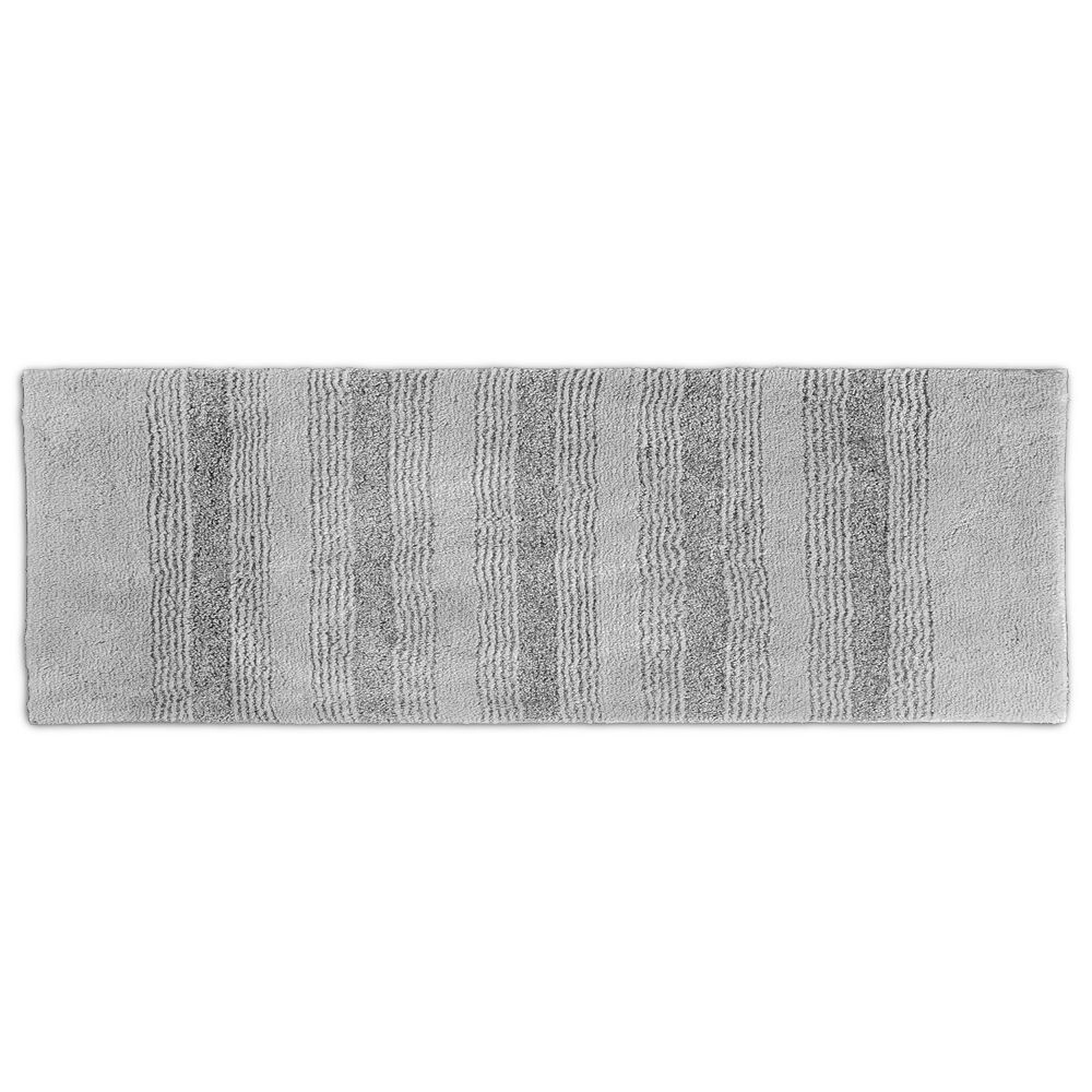 

Коврик Garland Enclave Ultra Soft в полоску, 22x60, дорожка Garland Rug, цвет Platinum Gray