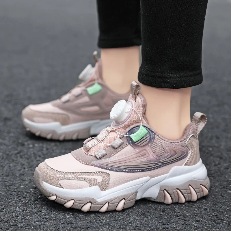 BKG Детские кроссовки для бега low top Pink Yam — фото 4