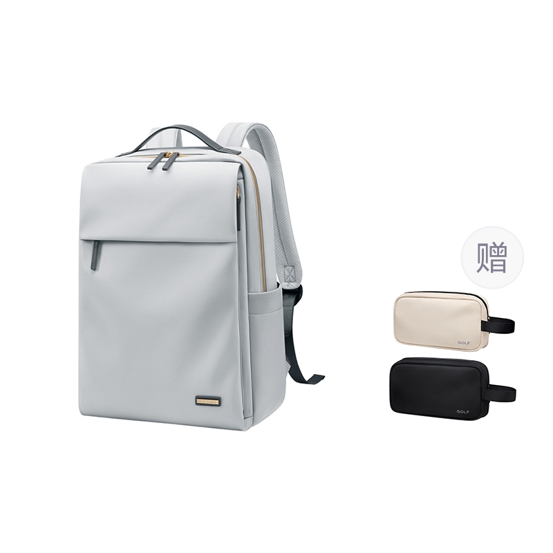 

GOLF Тканевый дорожный рюкзак для ноутбука 15.6 дюймов студенческий рюкзак большой женский разноцветный, Modern Gray (Tuba Style 3)