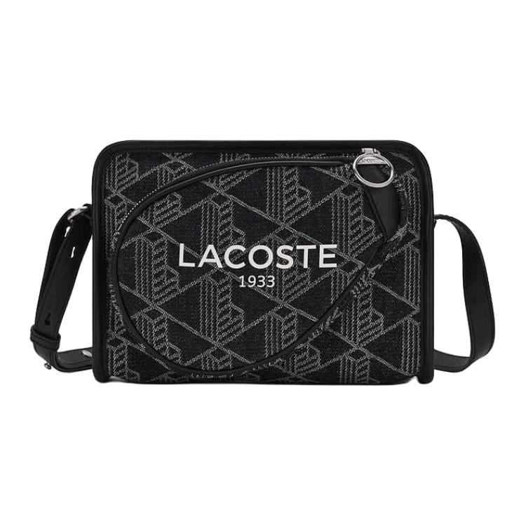 

LACOSTE Джинсовая сумка через плечо женская черная, Black