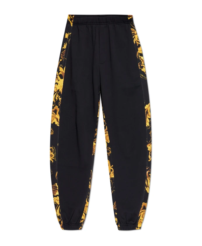 

Спортивные штаны с барочным принтом Versace Jeans Couture, черный