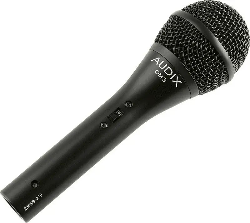 

Вокальный микрофон Audix OM3 Hypercardioid Vocal Microphone