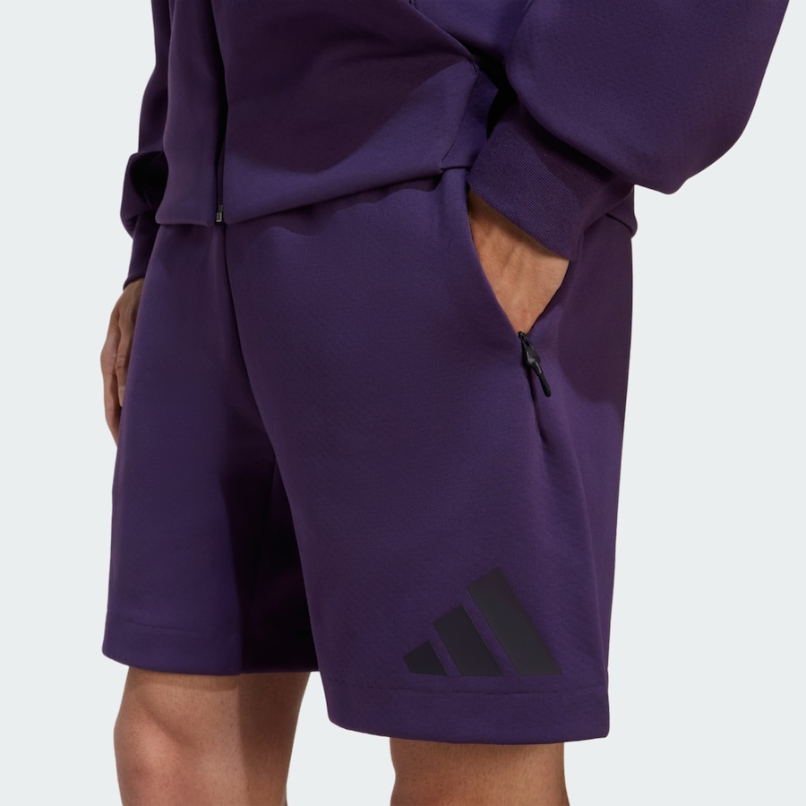 Обычные спортивные штаны ADIDAS SPORTSWEAR Z.N.E., Blackberry — фото 4