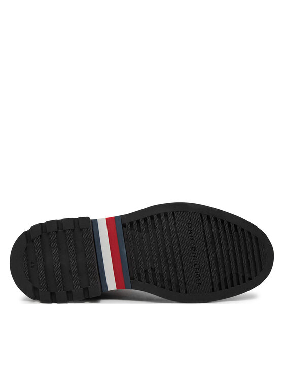 Туфли на шнуровке FM0FM05183 Tommy Hilfiger, черный — фото 4