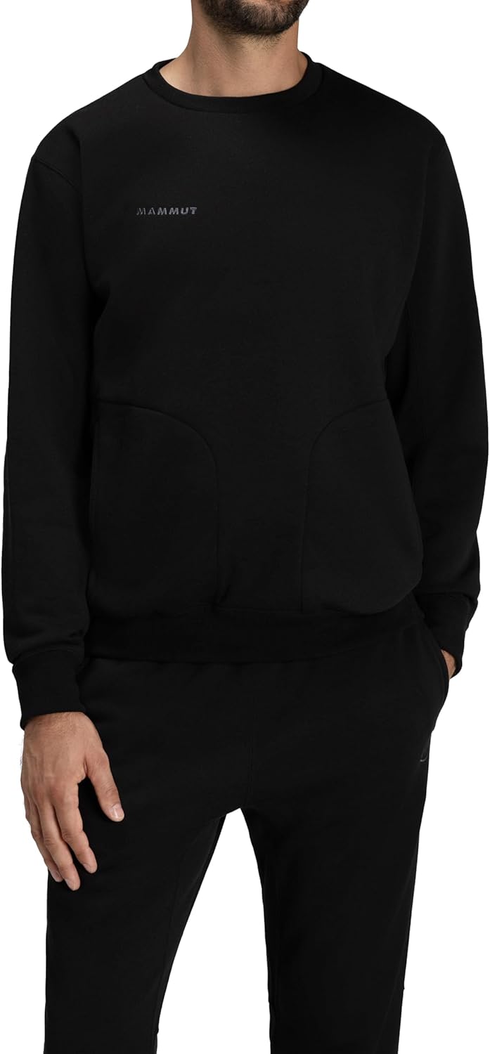 

Футболка Mammut Essential ML Crew Neck AF (унисекс, для взрослых) - азиатский крой, черный