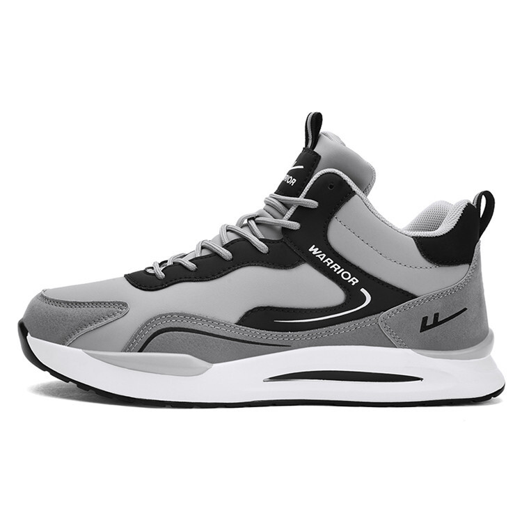 

Кроссовки WARRIOR Lifestyle Shoes Men Low-top Light Gray/Black, светло-серый