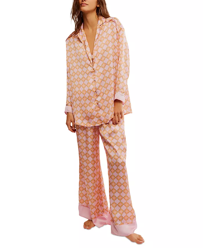 

Женский пижамный комплект Dreamy Days Free People, фиолетовый