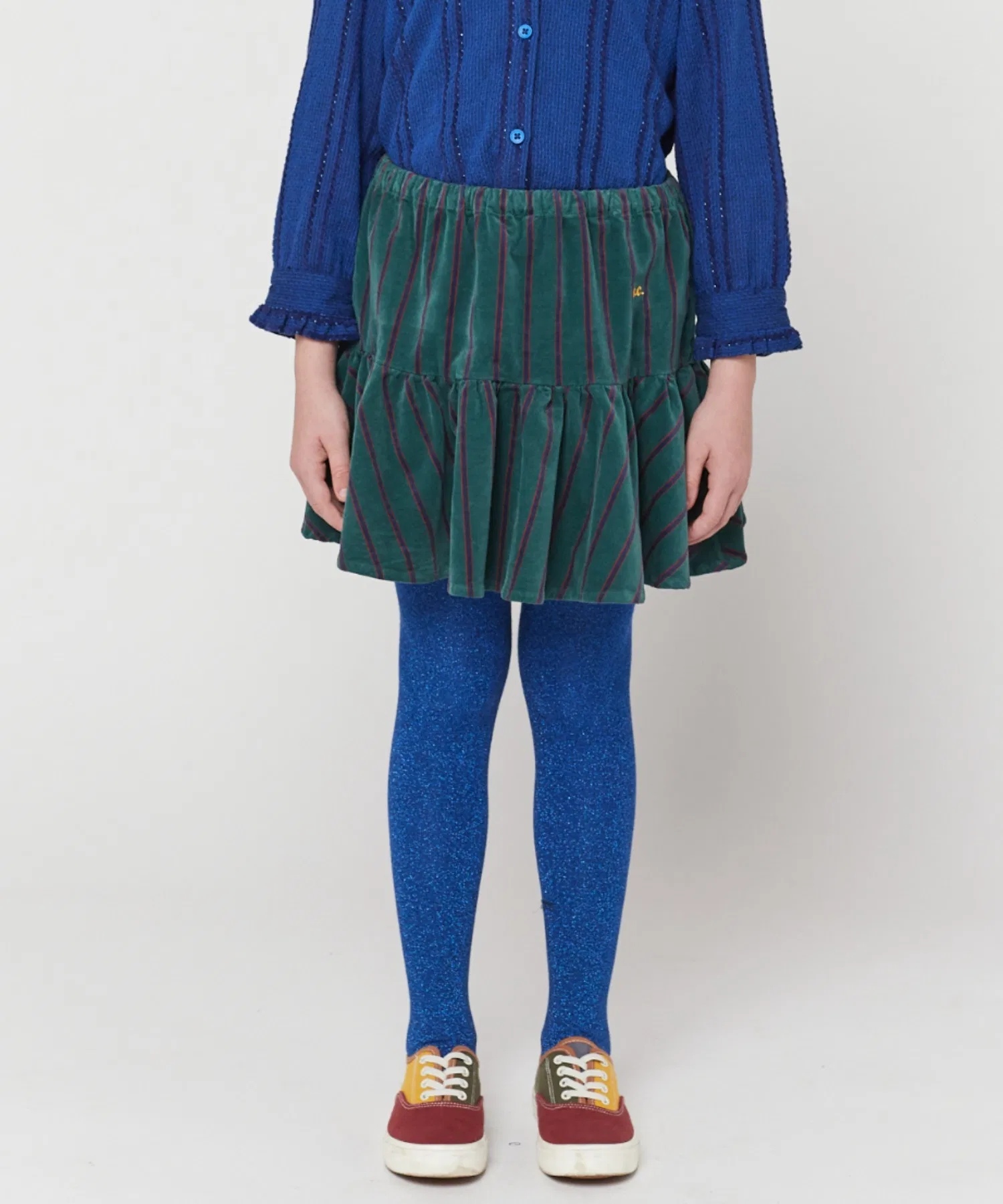 Детская юбка BOBO CHOSES B.C STRIPED RUFFLE SKIRT