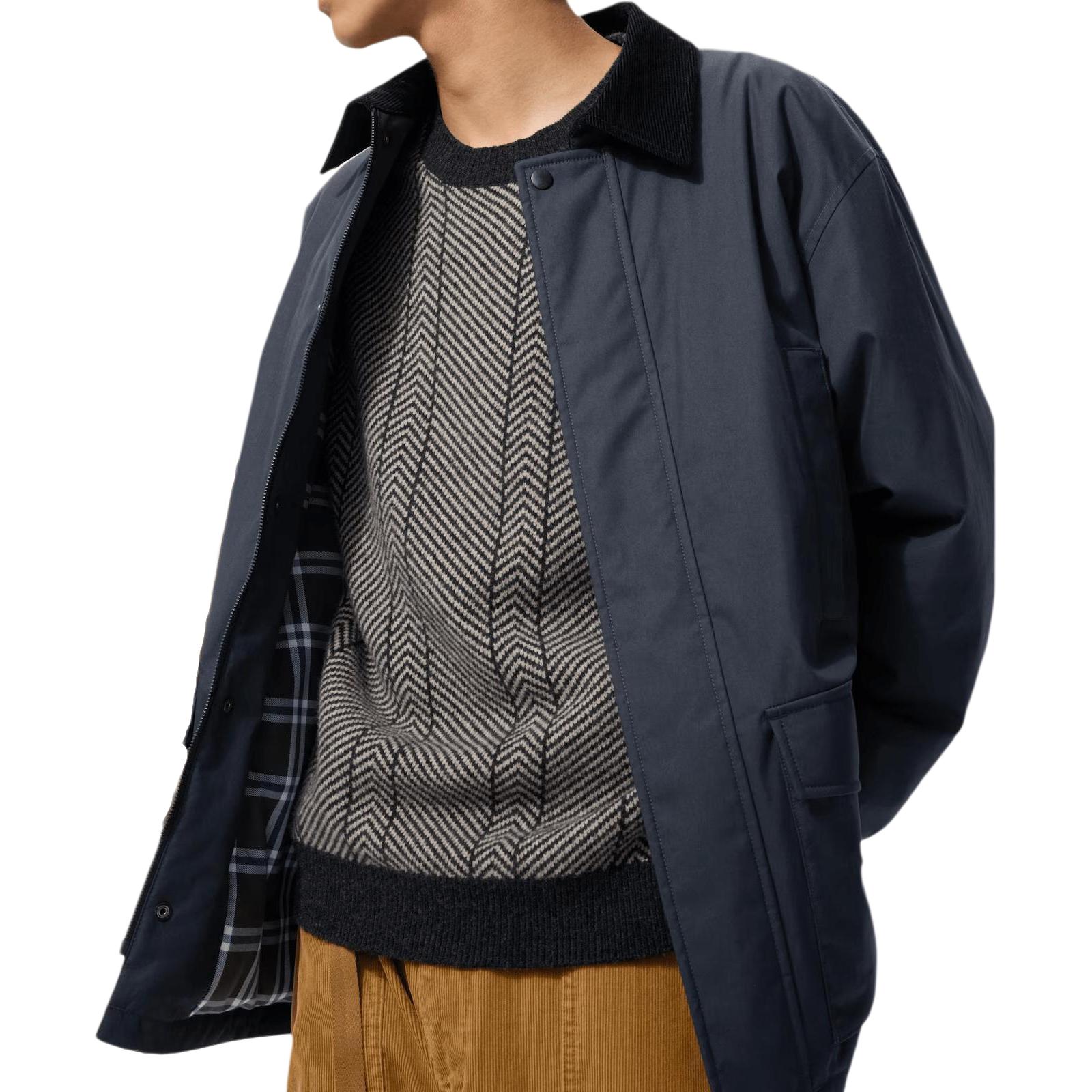 

Куртка-пуховик JW Anderson FW25 мужская UNIQLO, синий