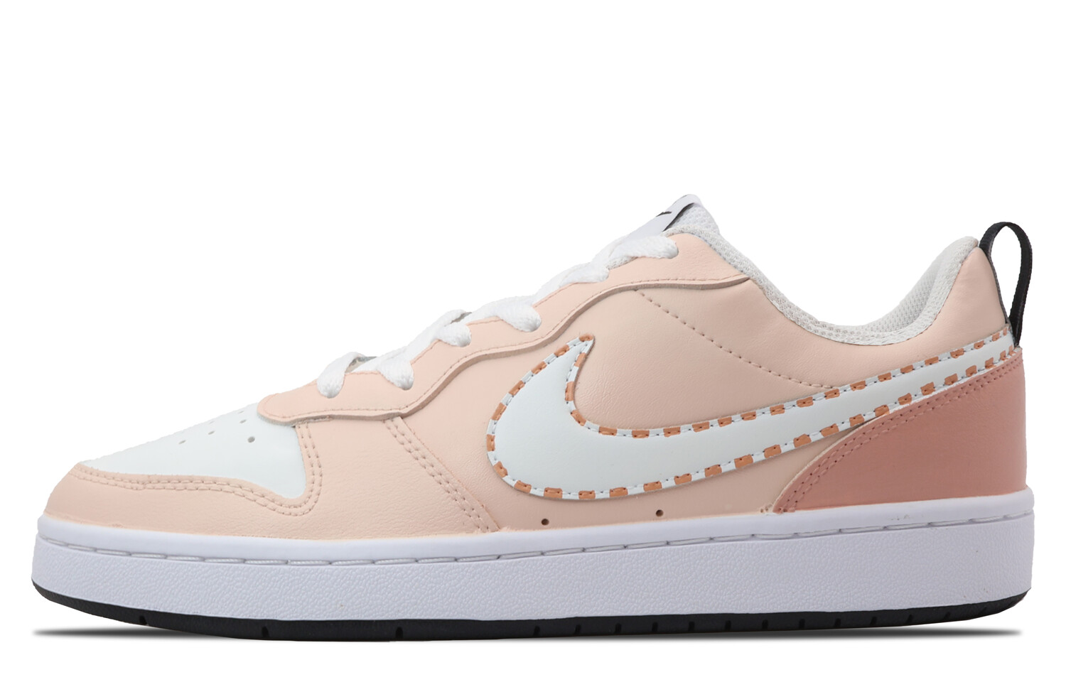 

Кроссовки Nike Court Borough Series Skateboarding Shoes Women's Low-top White, розовый