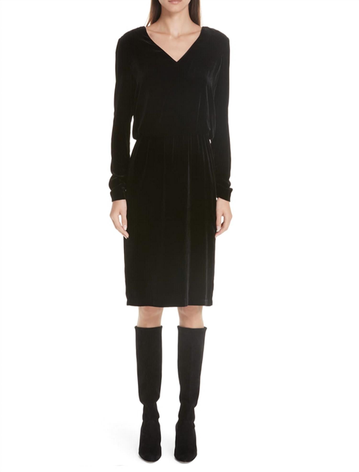 

Платье Josephina Velvet черного цвета Lafayette 148