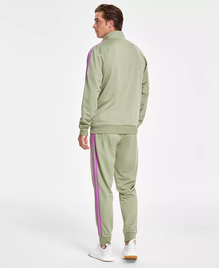 Мужская трикотажная куртка, брюки и футболка Feel Ready Train adidas, черный — фото 2