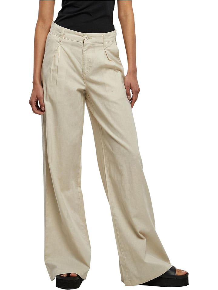 

Urban Classics Брюки кремового цвета