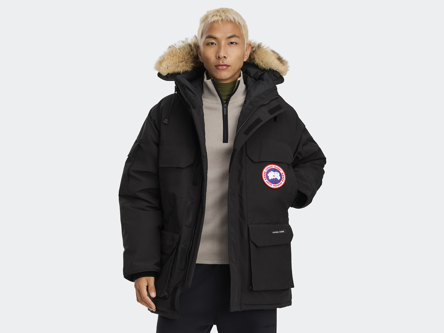 

Парка Canada Goose Expedition Fusion Fit Heritage, черный