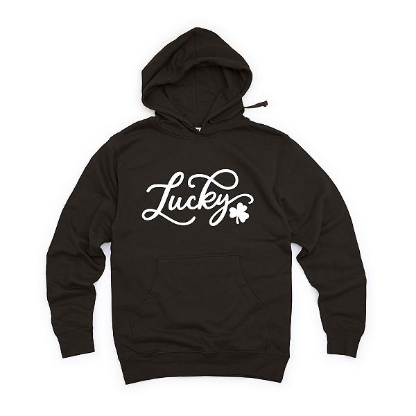 

Толстовка Cursive lucky clover Simply Sage Market, Black, Черный, Толстовка Cursive lucky clover Simply Sage Market, Black
