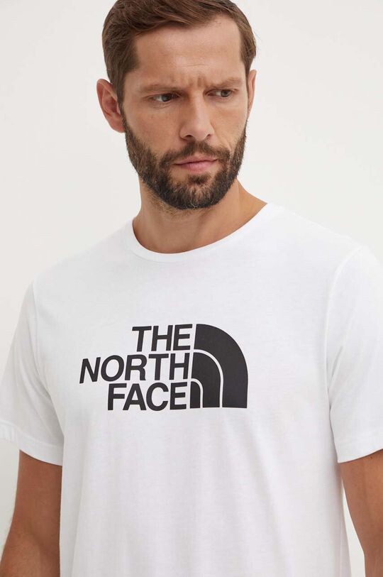 

Хлопковая футболка MS/S Easy Tee The North Face, белый