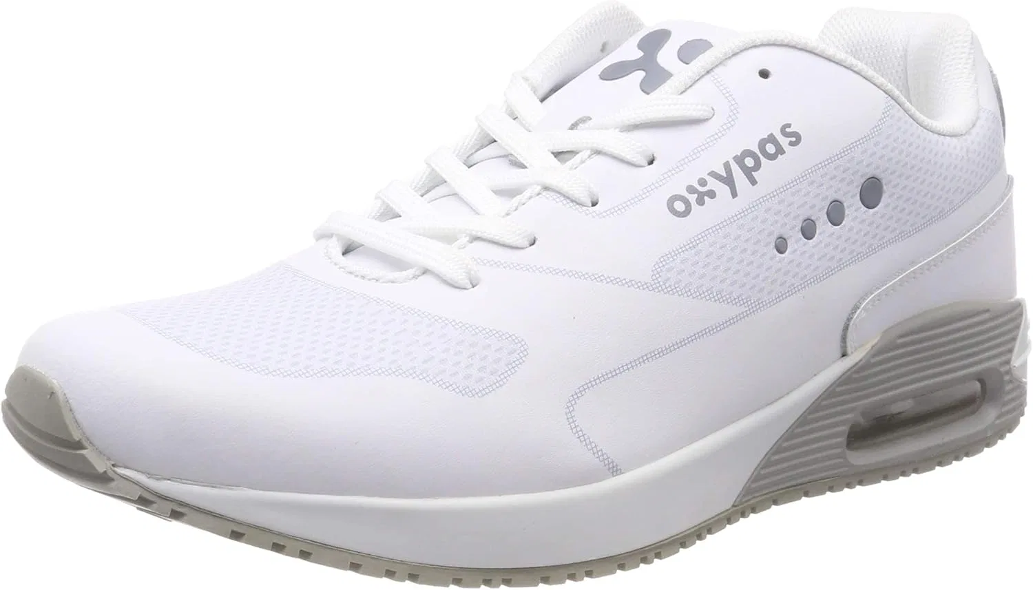 Кроссовки Oxypas Justin Men's Health Care Professional Shoe SAFETY JOGGER, White (Lgr)