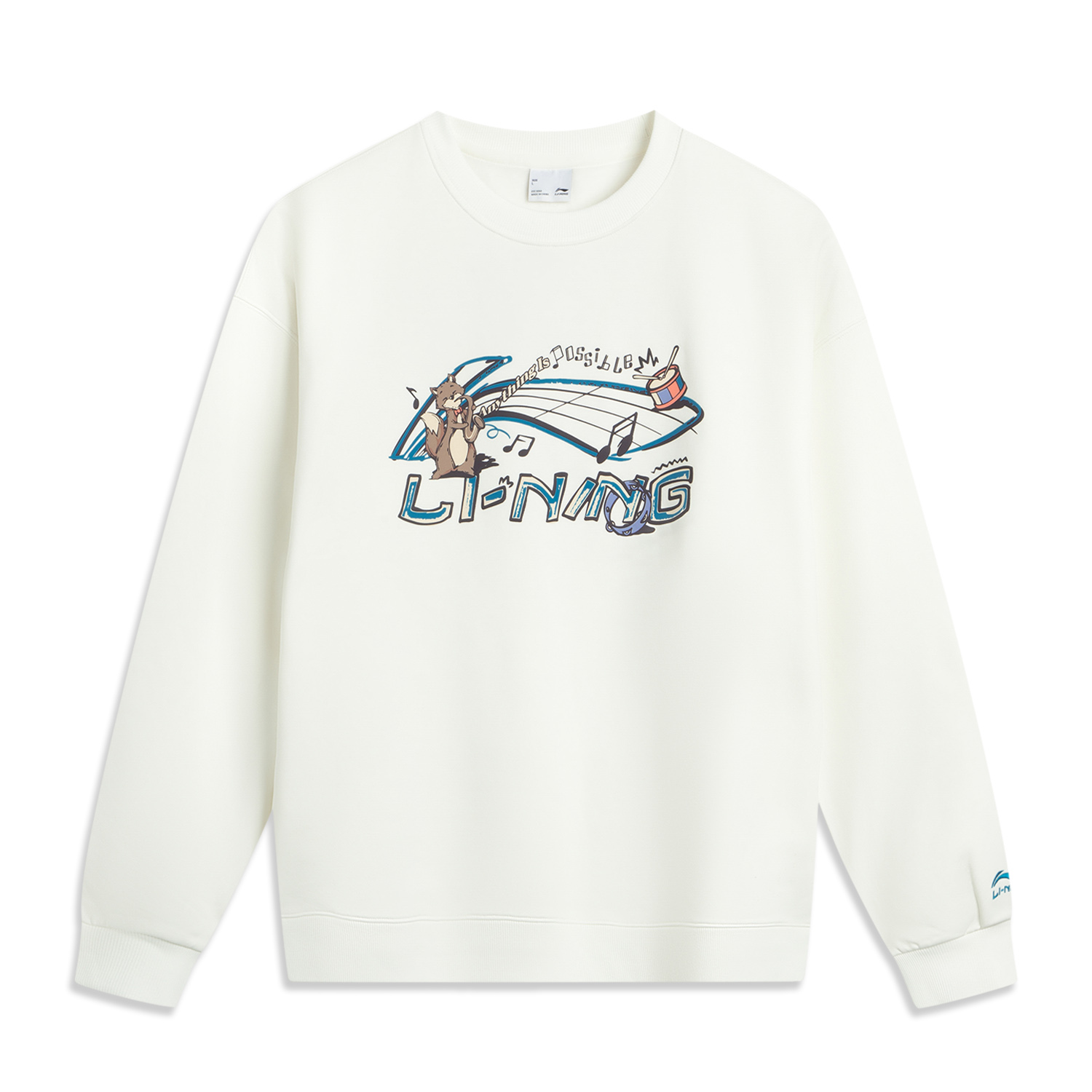 

Толстовка Sports Life Collection женская LINING, слоновая кость, Бежевый, Толстовка Sports Life Collection женская LINING, слоновая кость