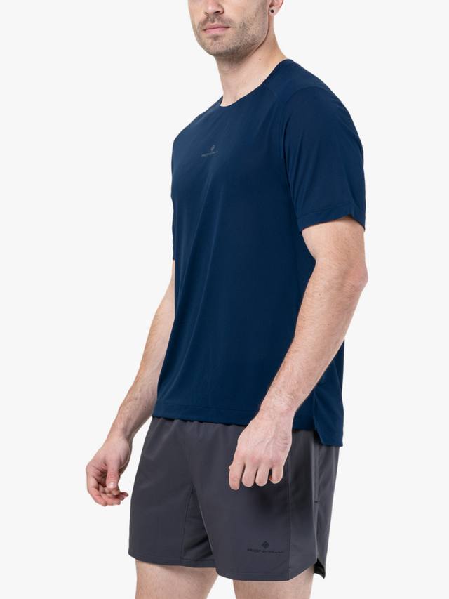 

Футболка Tech с короткими рукавами Ronhill, Dark Navy/Oxide