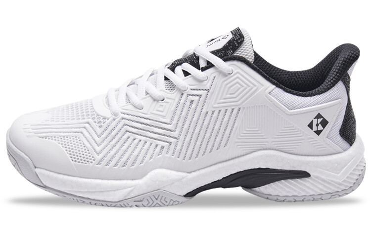 

Кроссовки KUMPOO Badminton Shoes Unisex Low-top Black/white, черный
