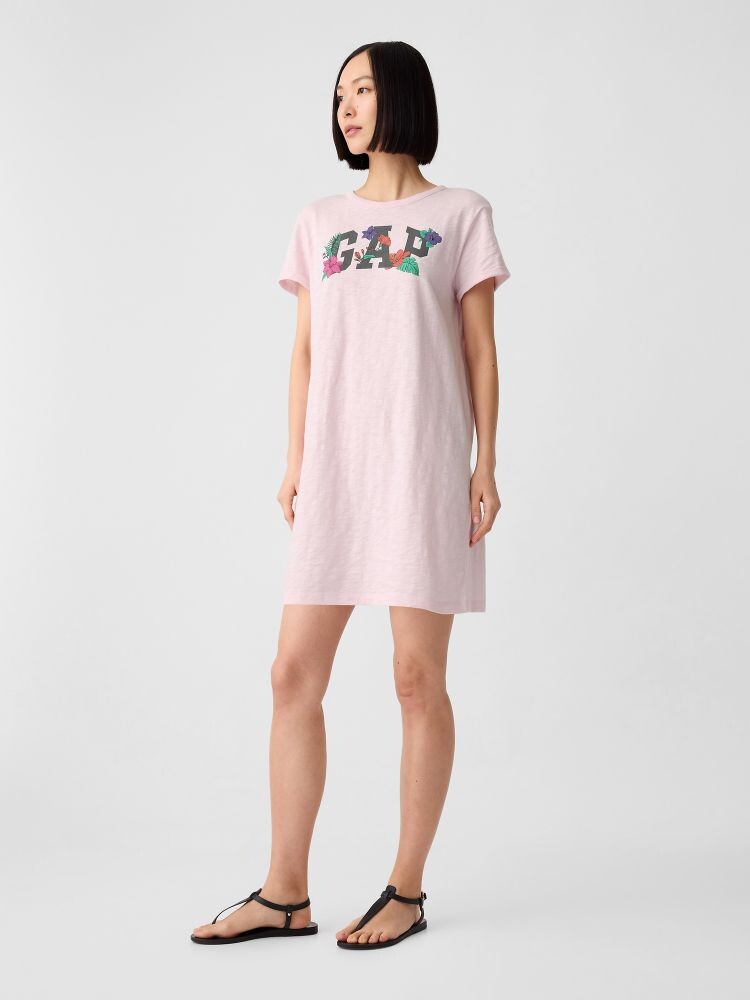 

Платье с логотипом Gap, розовый