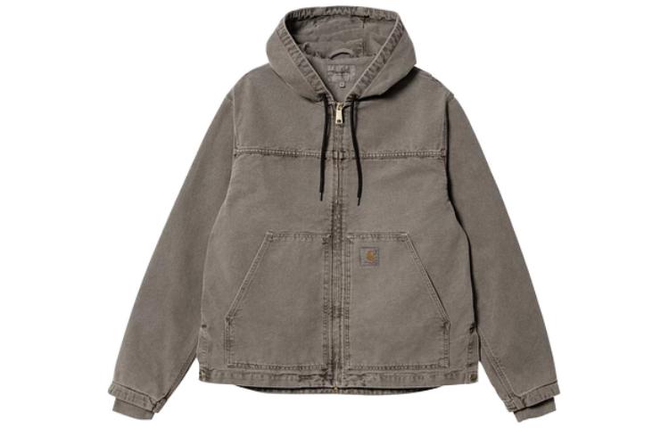 

Carhartt WIP Стираная черная куртка унисекс, Umber