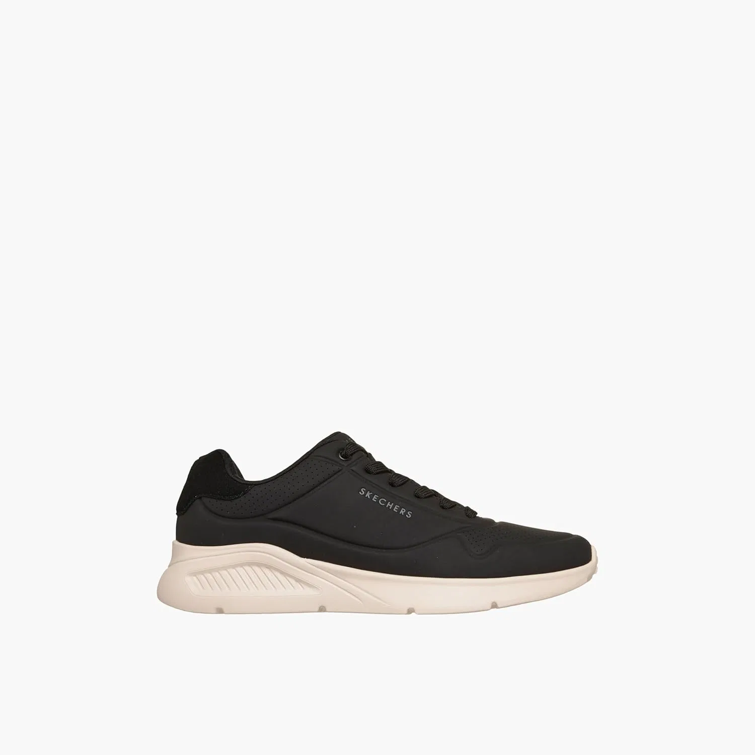 Мужские кроссовки Skechers UNO LITE на шнуровке, Black — фото 2