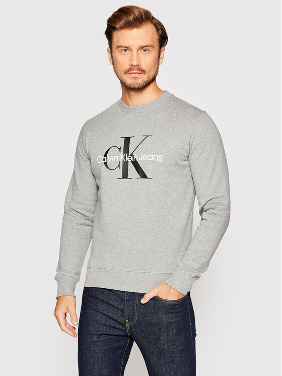 

Толстовка обычного кроя Calvin Klein, серый