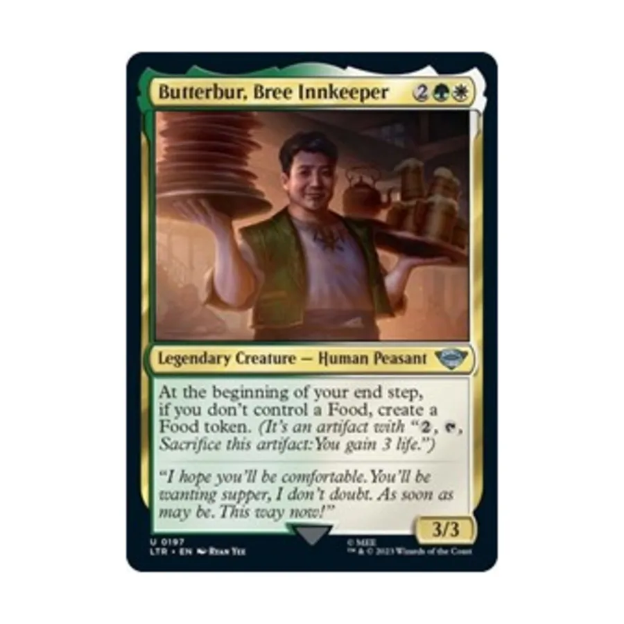 

CCG Баттербер, трактирщик Бри (Ю), MTG - Universes Beyond: Lord of the Rings