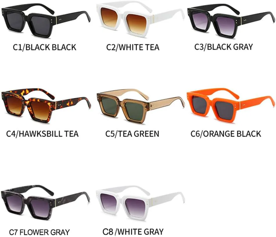 

Солнцезащитные очки UV400 с заклепками в стиле панк, с плавным переходом цвета, для женщин и мужчин, для бега и занятий спортом на открытом воздухе UYPTK, White Grey