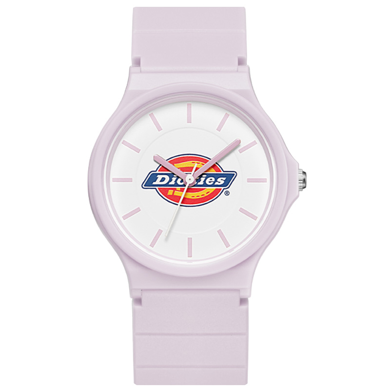 

Dickies Часы Wrist Watch Quartz Movement Plastic Strap White Dial Women's Watch