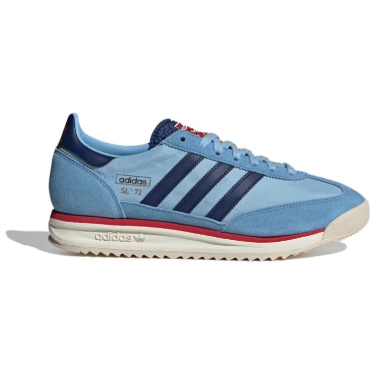 Adidas Originals Adidas Sl 72 Rs светло-голубой ярко-алый — светло-голубой/тёмно-синий/алый, цвет Light Blue/Dark Blue/Scarlet — фото 3