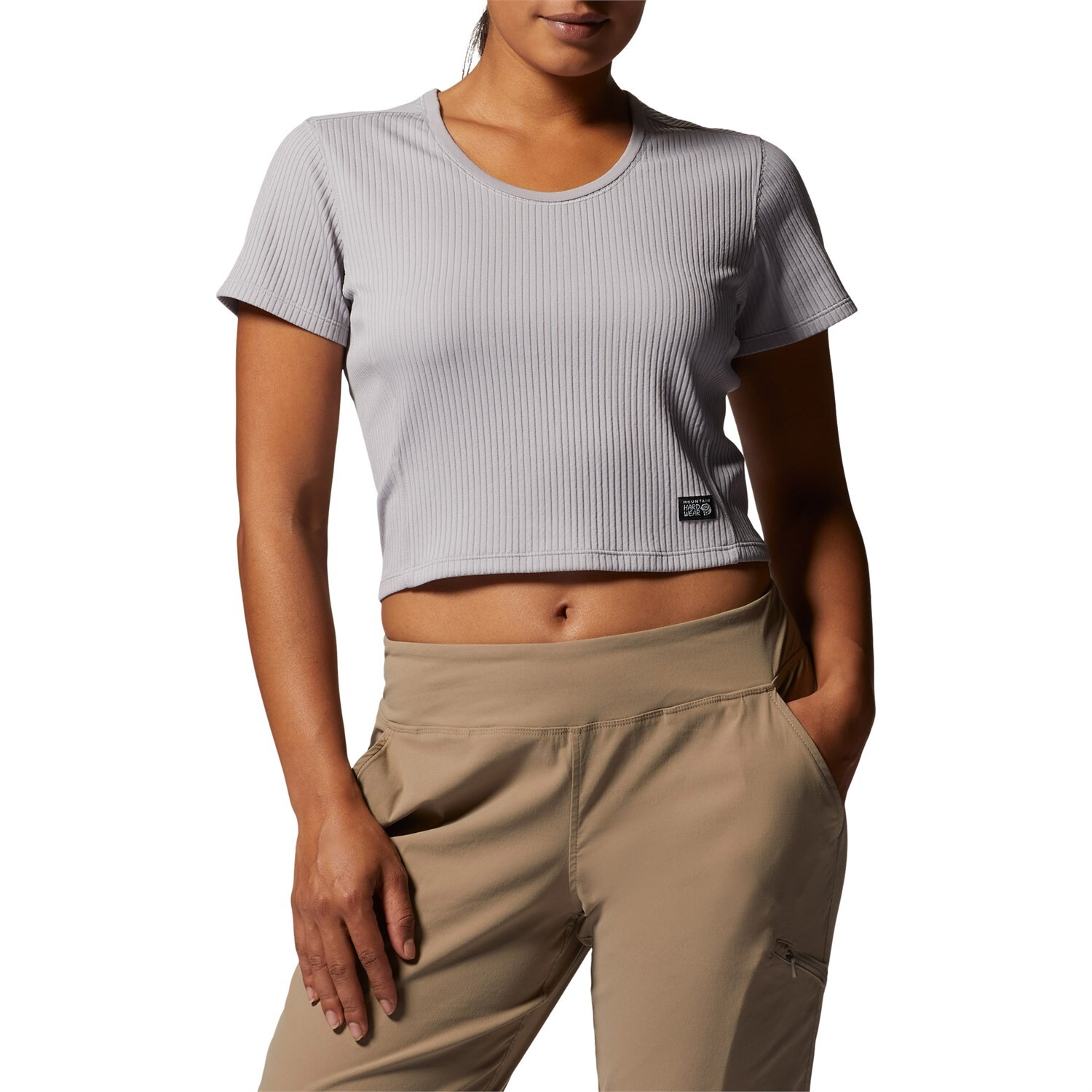 

Футболка Mountain Hardwear Summer Rib Short Sleeve, цвет Light Dunes
