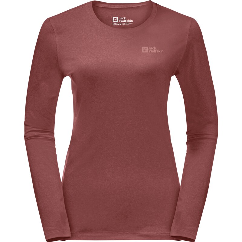 

Рубашка небесная термобелье l/sw Jack Wolfskin, цвет apple butter