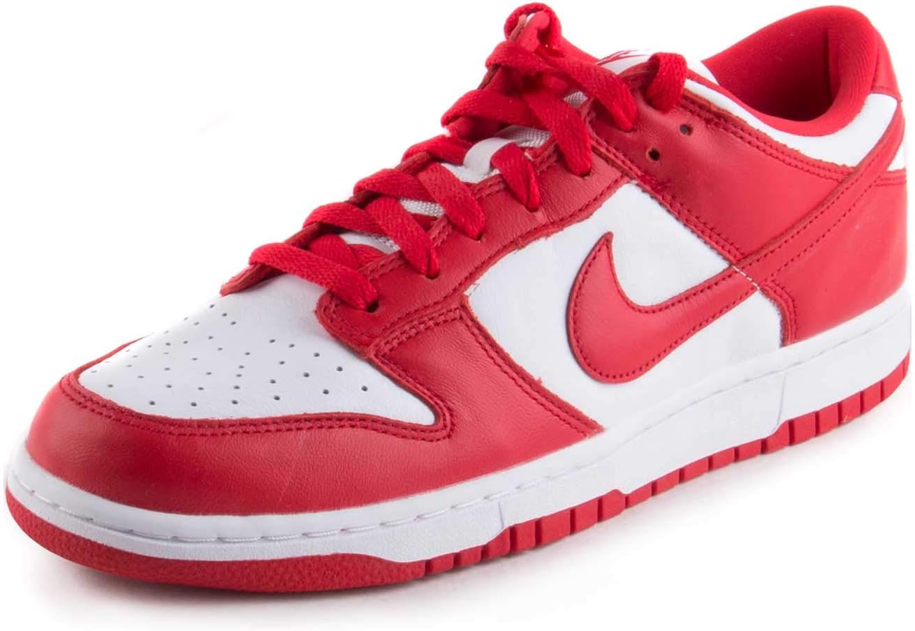 

Мужские кроссовки Nike Dunk Low Retro, белый/красный
