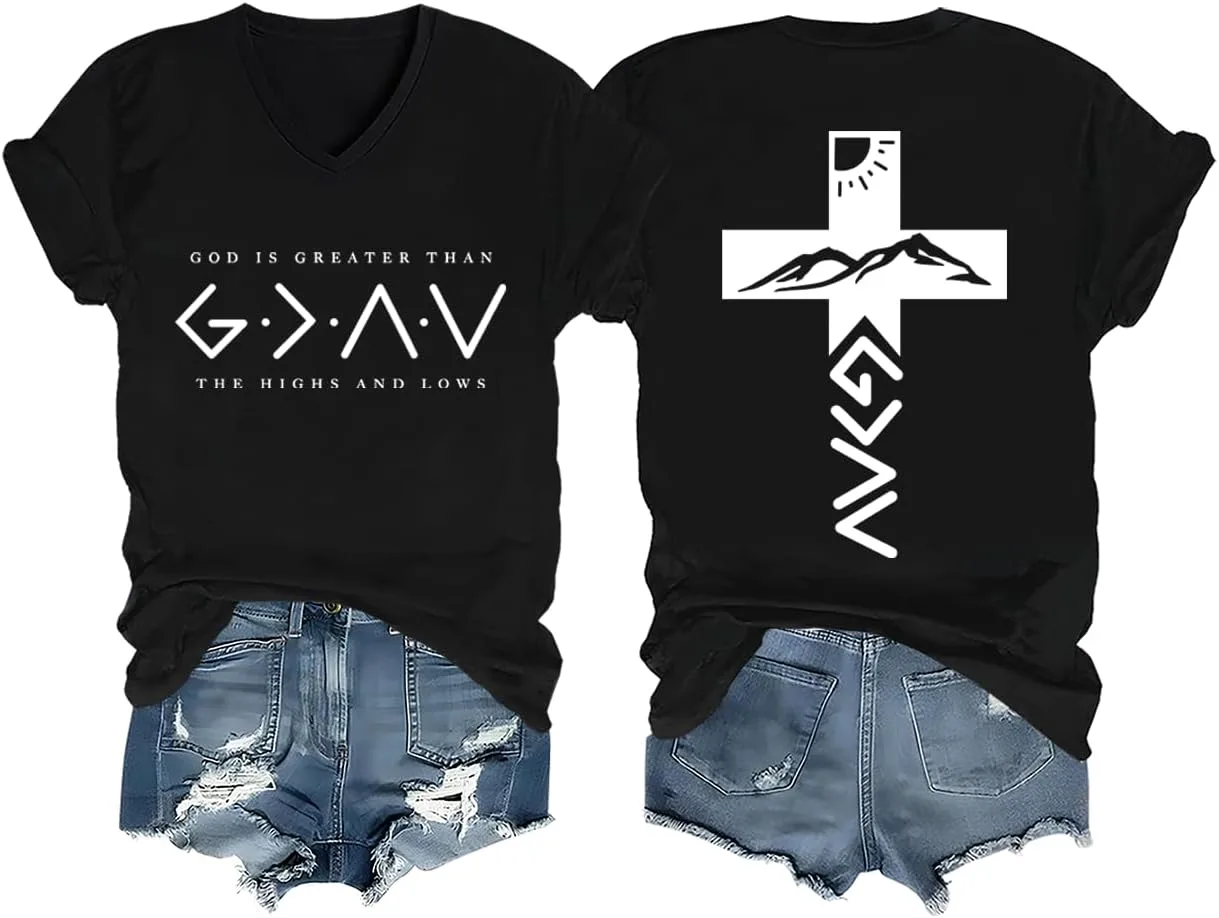 

Футболка God is Greater Than The Highs and Lows FindSir