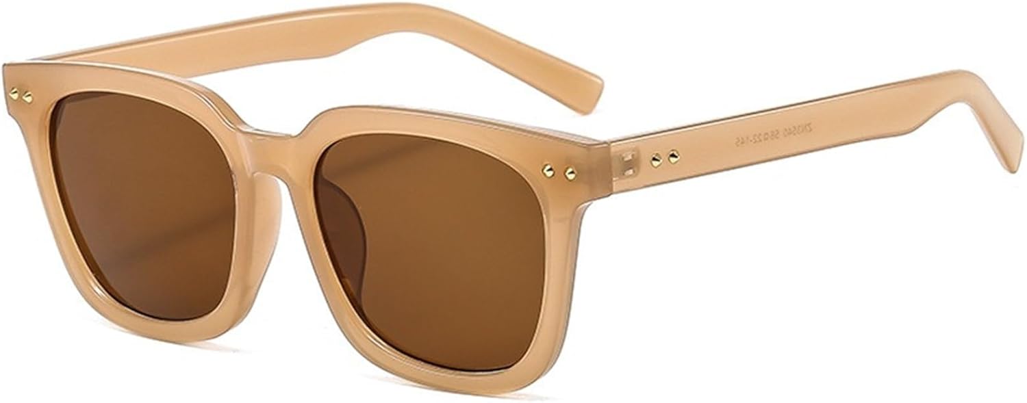 

Мужские солнцезащитные очки с крупной оправой для активного отдыха на природе, женские солнцезащитные очки для поездок на работу и в отпуск, декоративные солнцезащитные очки Generic, Brown