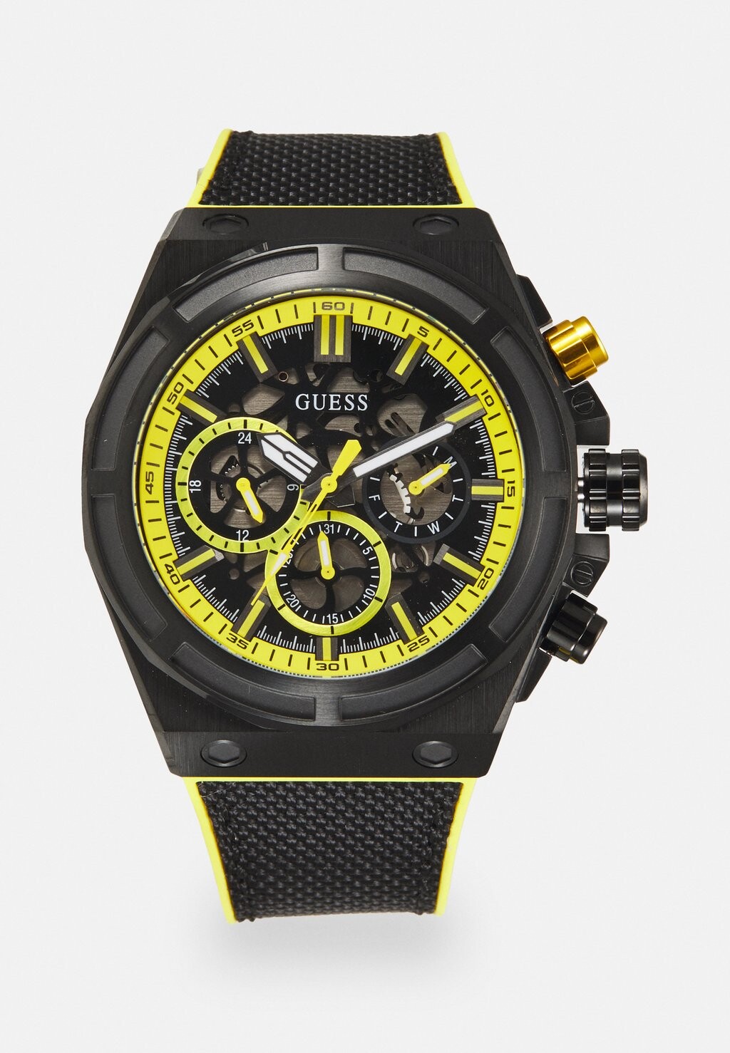 

Часы MASTERPIECE Guess, цвет black