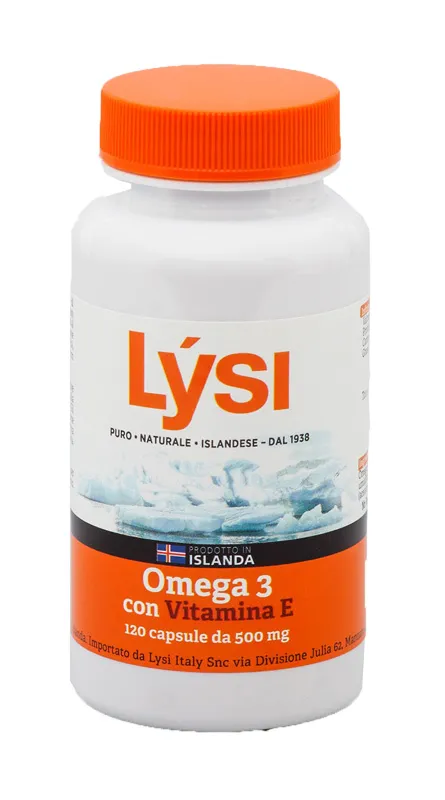 

Lysi Omega 3 Витамин Е 120 капсул Натуральный антиоксидант